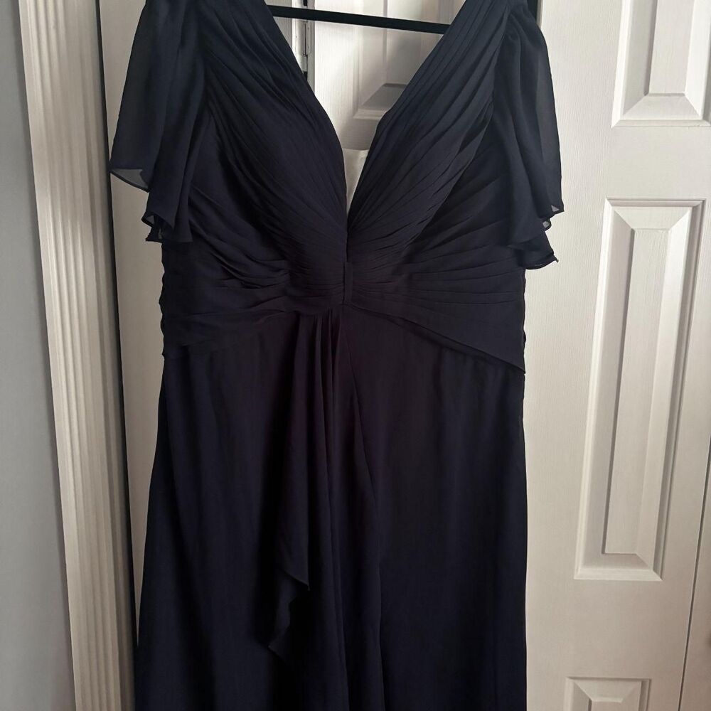 Unbranded Women's Navy and Blue Formal-dresses